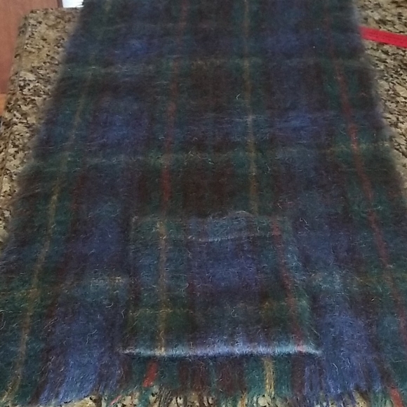mohair wool scarf made in Scotland - Picture 4 of 4